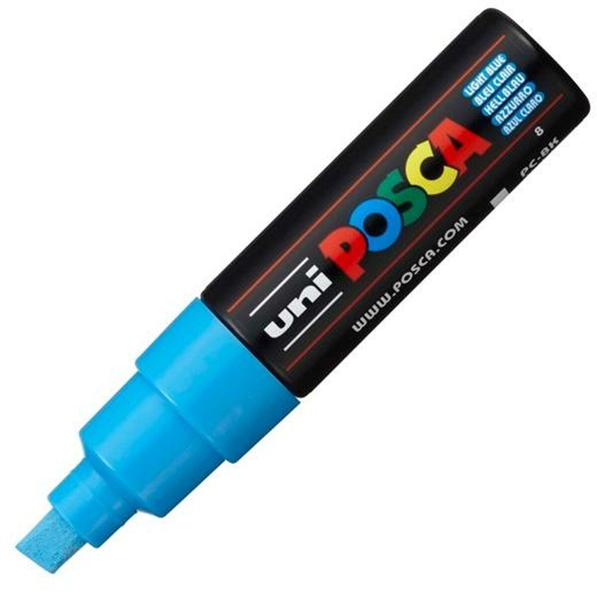 Rotulador POSCA PC-8K Azul claro (6 Unidades)  Comprati.