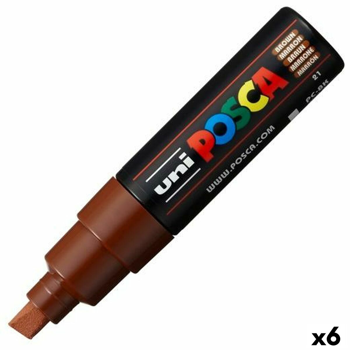 Rotulador POSCA PC-8K (6 Unidades)  Comprati.