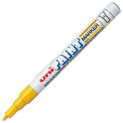 Rotulador permanente Uni-Ball Paint PX-21L Amarillo 12 Piezas  Comprati.