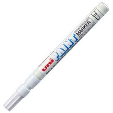 Rotulador permanente Uni-Ball PX-20 Blanco (12 Unidades)  Comprati.