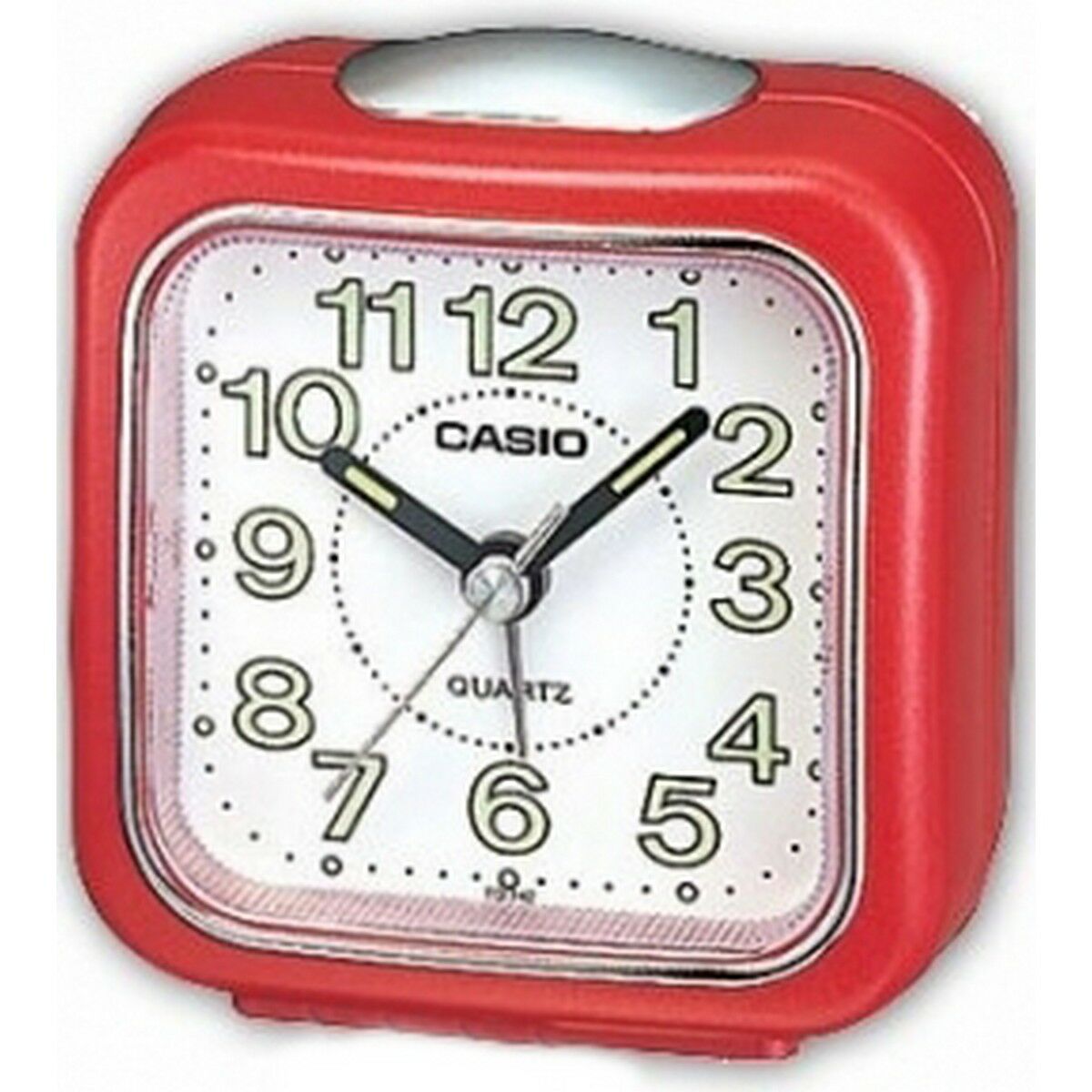 Reloj Despertador Casio TQ-142-4EF Rojo  Comprati.