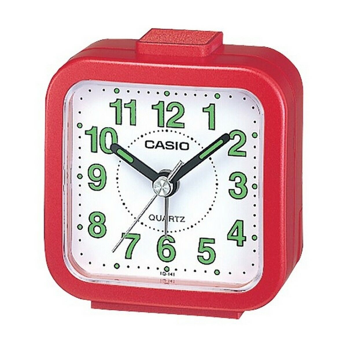 Reloj Despertador Casio TQ-141-4E Rojo  Comprati.