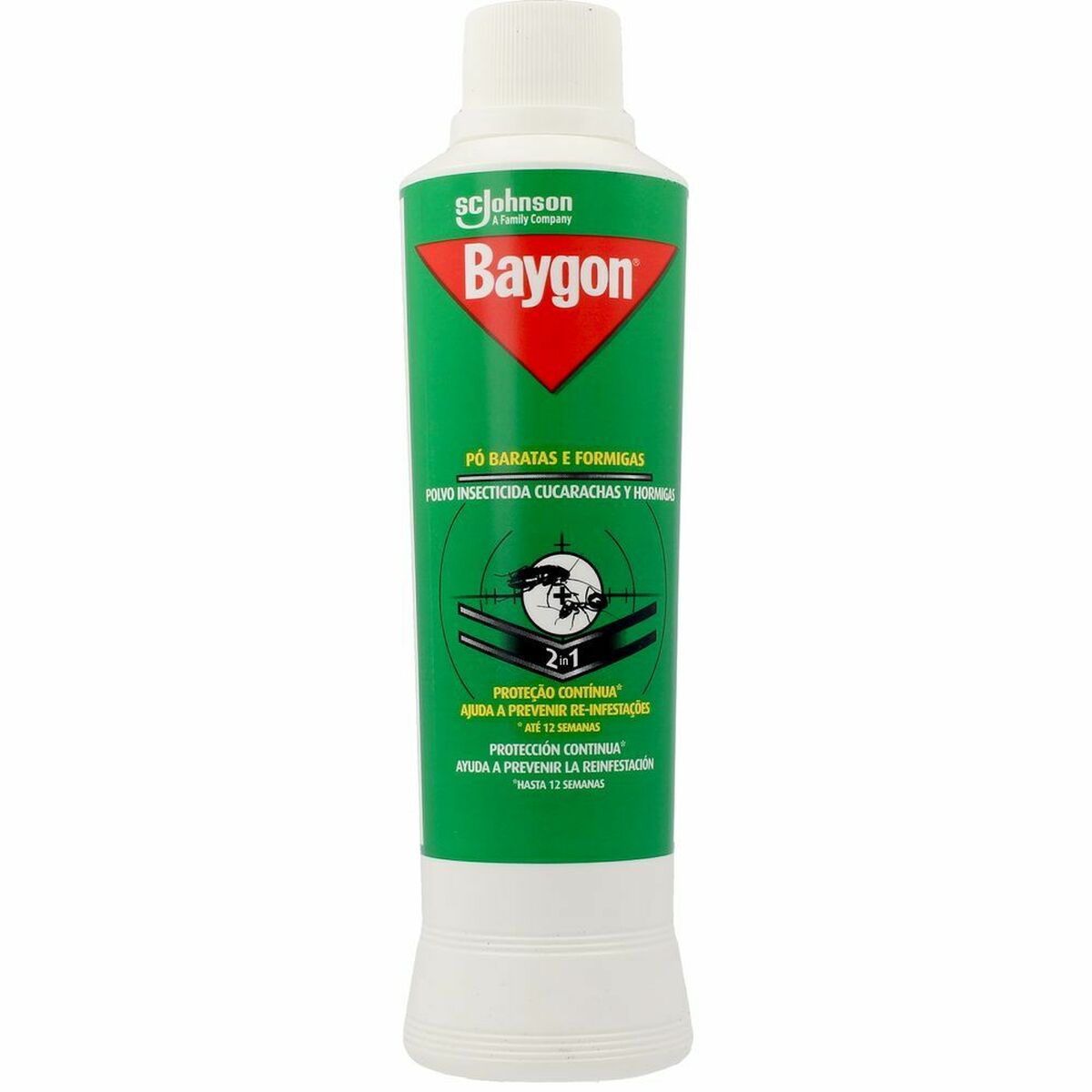 Insecticida Baygon Baygon Cucarachas Hormigas Polvos 250 g  Comprati.