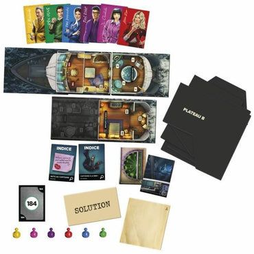 Juego de habilidad Hasbro Cluedo	Péril en Haute Mer Francés (FR)  Comprati.