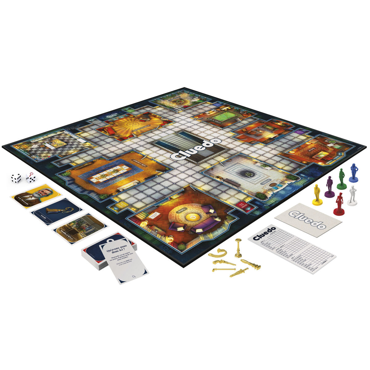 Juego de Mesa Hasbro Cluedo (FR) Multicolor  Comprati.