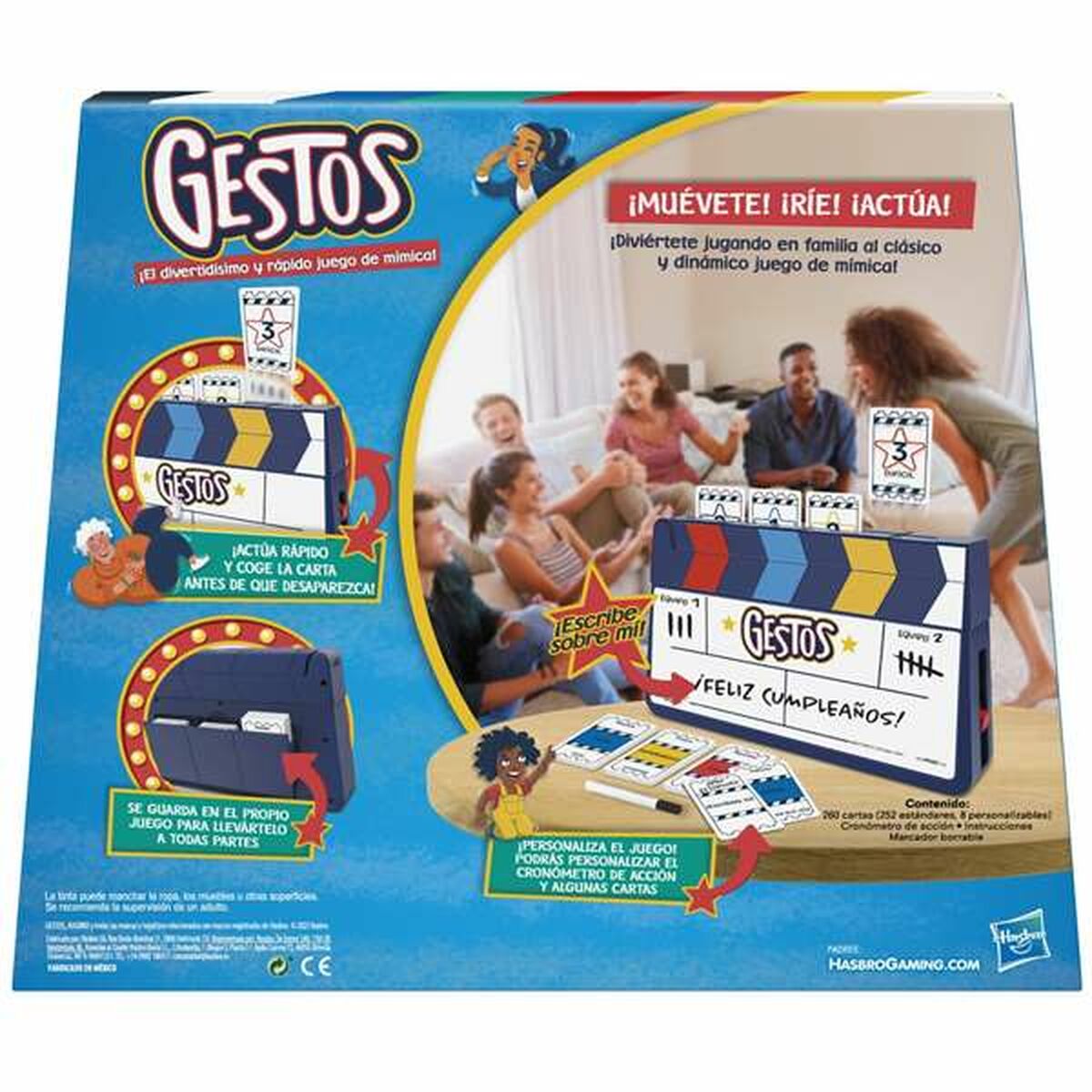 Juego de Mesa Hasbro Gestos ES  Comprati.