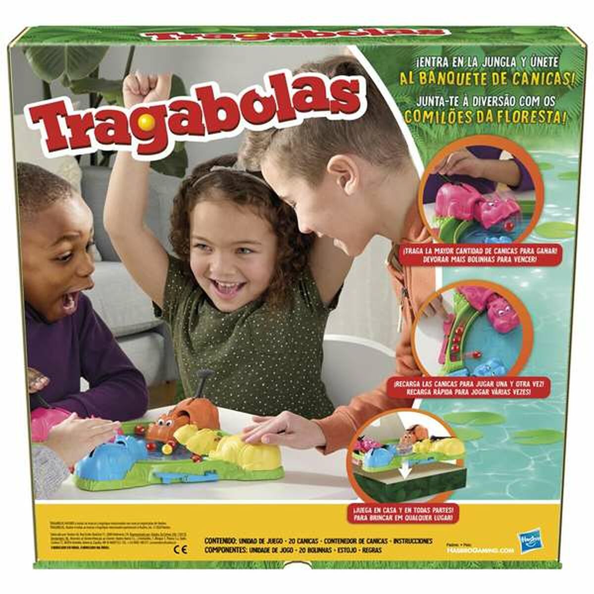 Juego de Mesa Hasbro  Tragabolas  Comprati.