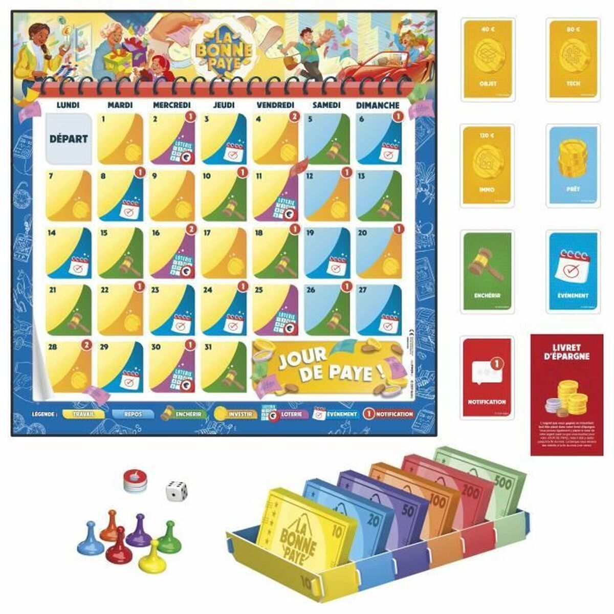 Juego de Mesa Hasbro La Bonne Paye (FR)  Comprati.