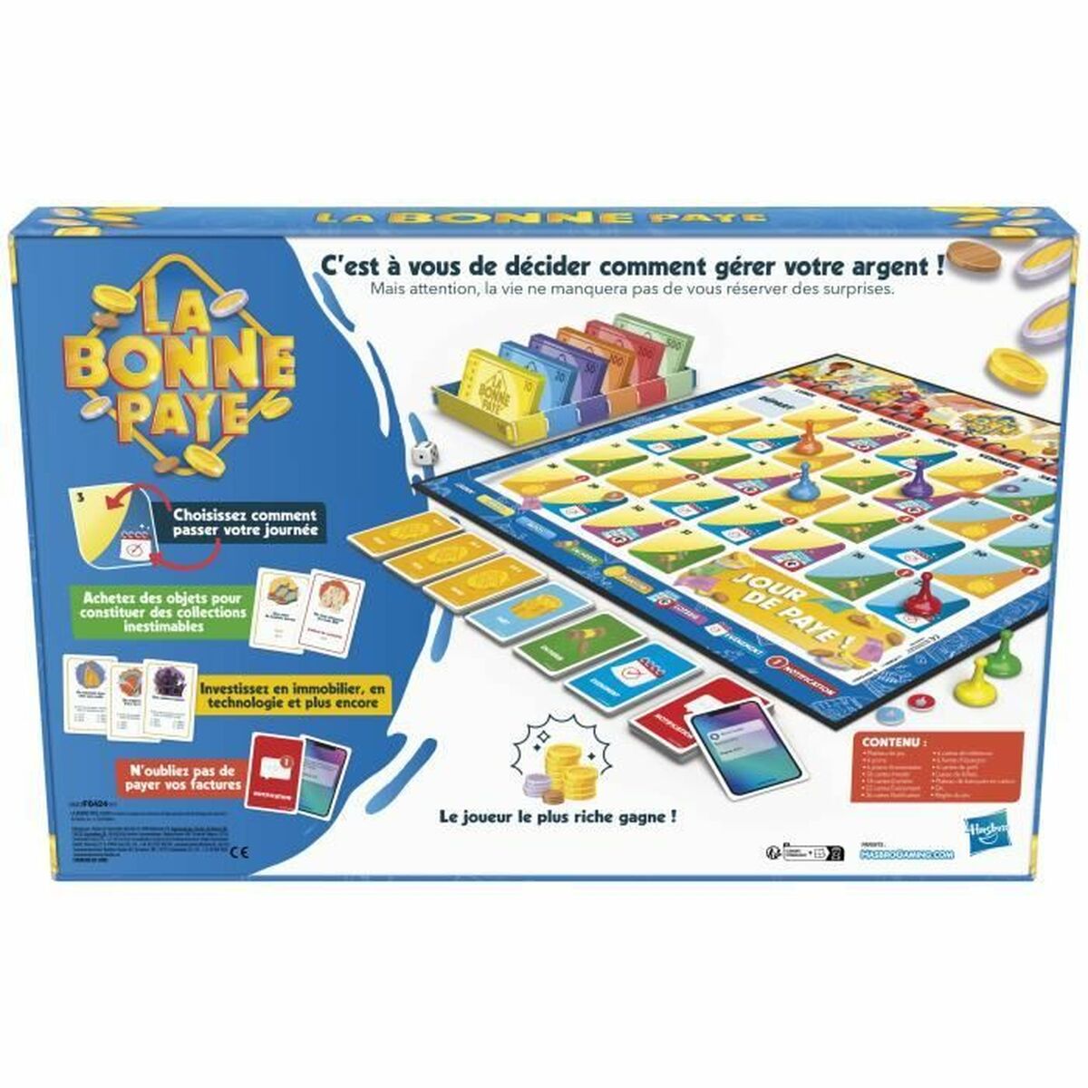 Juego de Mesa Hasbro La Bonne Paye (FR)  Comprati.