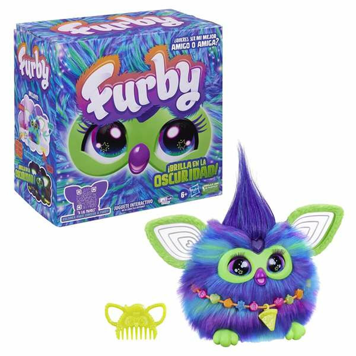 Mascota Interactiva Hasbro Furby Aurora Furbealis 13 x 23 x 23 cm  Comprati.