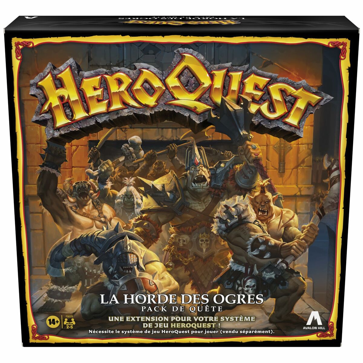 Juego de Mesa Hasbro Hero Quest (FR)  Comprati.