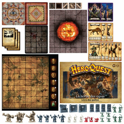 Juego de Mesa Hasbro Hero Quest (FR)  Comprati.