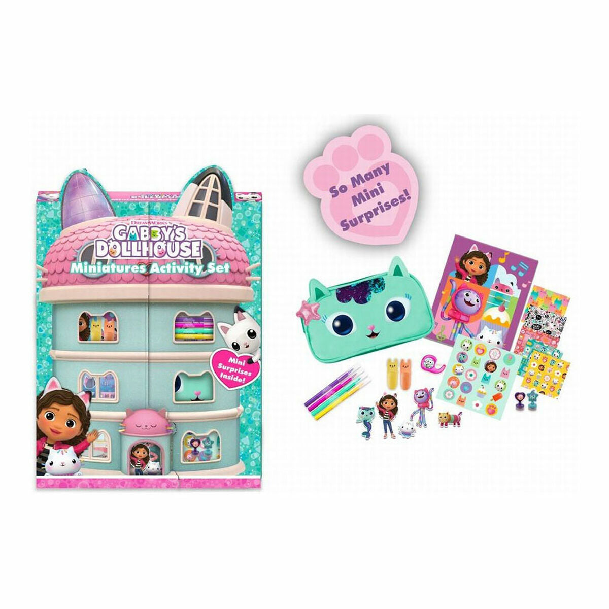 Caja de Actividades para Colorear Gabby's Dollhouse  Comprati.