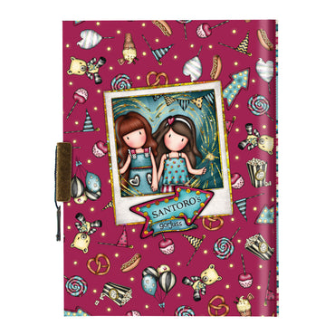 Diario Gorjuss Fireworks Granate (12.8 x 17.5 x 2 cm)  Comprati.