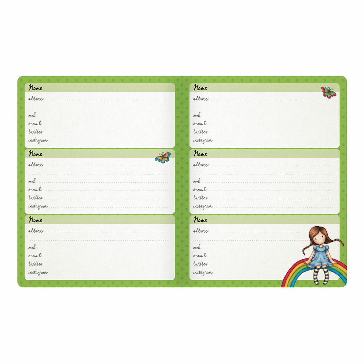 Agenda Gorjuss Carousel (11.5 x 14.5 x 2 cm)  Comprati.