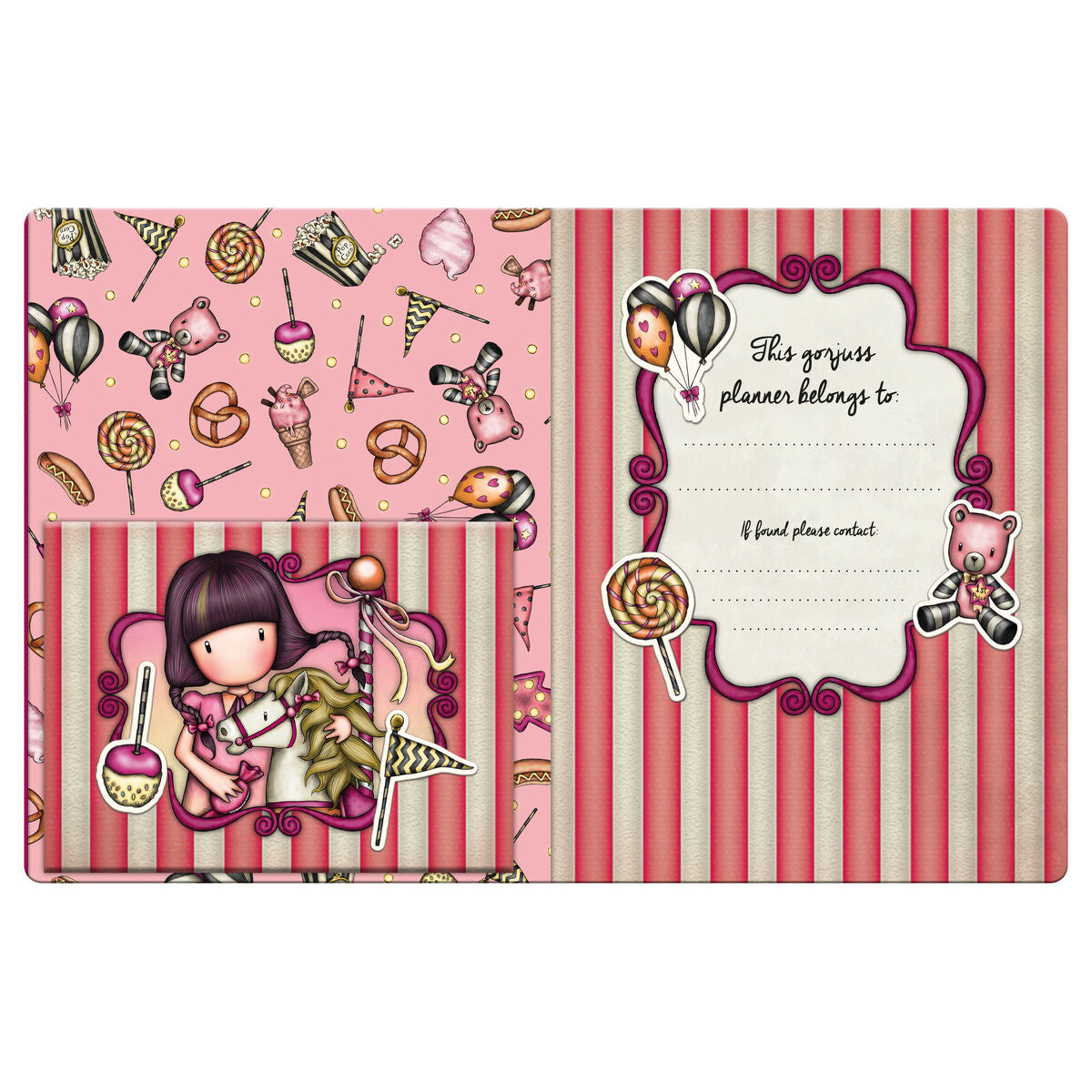 Agenda Gorjuss Carousel (11.5 x 14.5 x 2 cm)  Comprati.