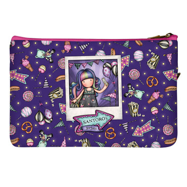 Estuche Escolar Gorjuss Up and away Morado (23.4 x 15.5 x 1.5 cm)  Comprati.