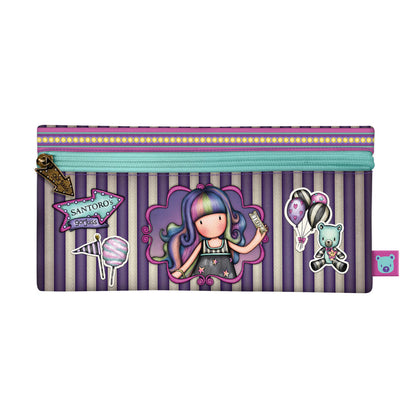 Estuche Escolar Gorjuss Up and away Morado (22 x 11 x 1.5 cm)  Comprati.