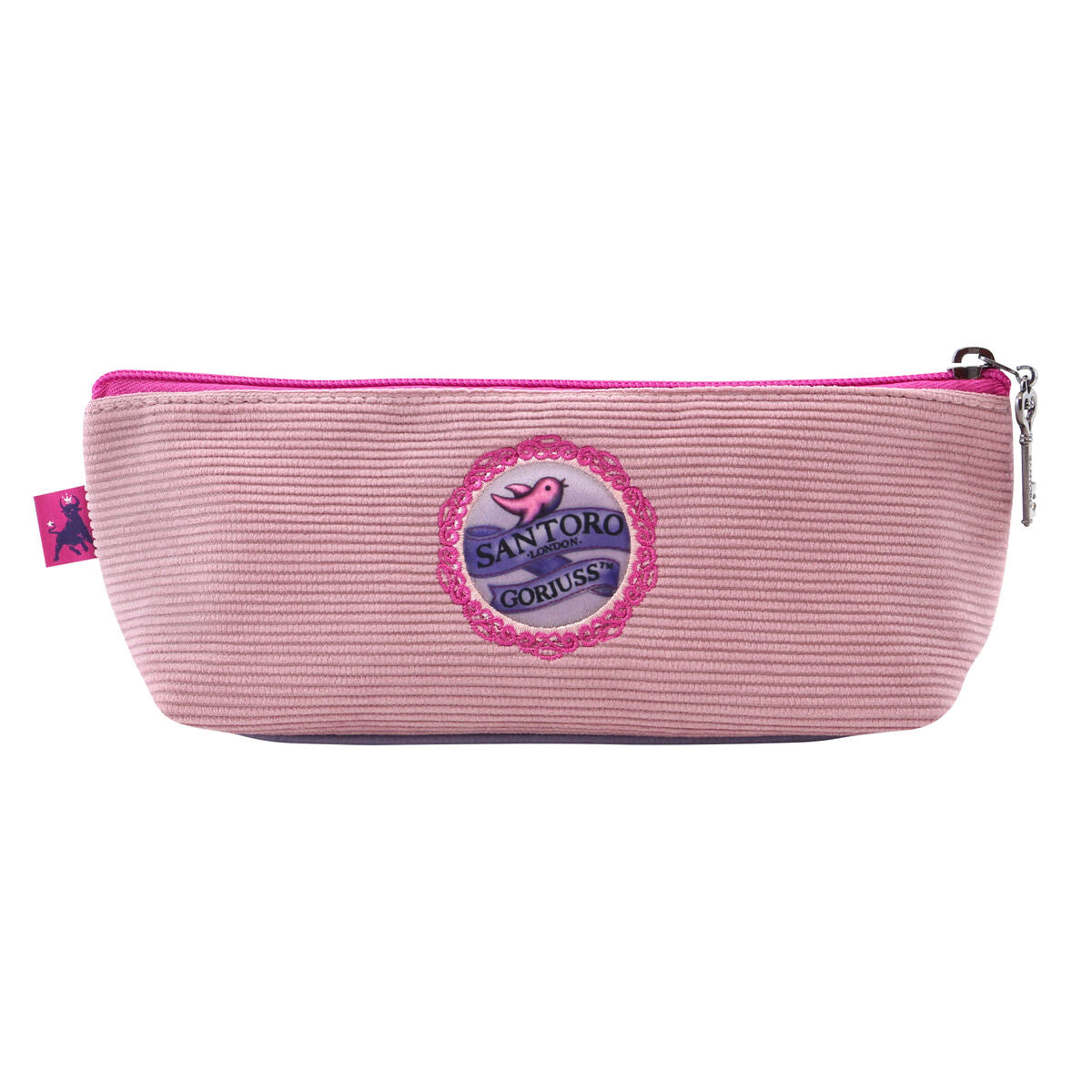 Estuche Escolar Gorjuss Cheshire cat Rosa Morado (22.3 x 8.8 x 5.7 cm)  Comprati.