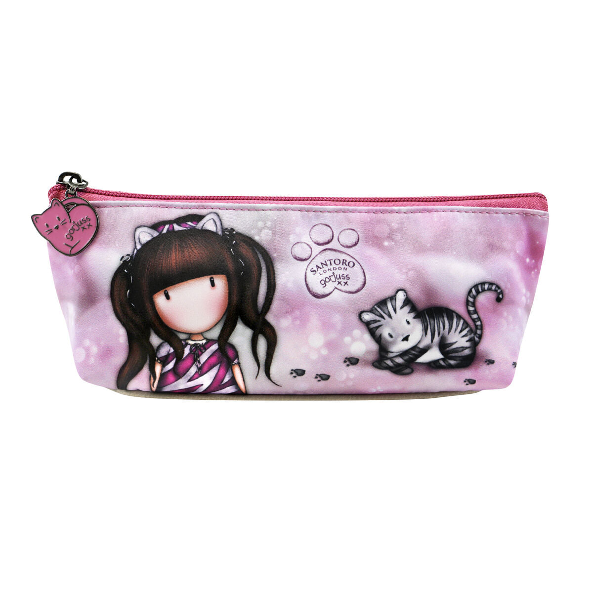 Estuche Escolar Gorjuss Ruby wild Gris (22.3 x 8.8 x 5.7 cm)  Comprati.