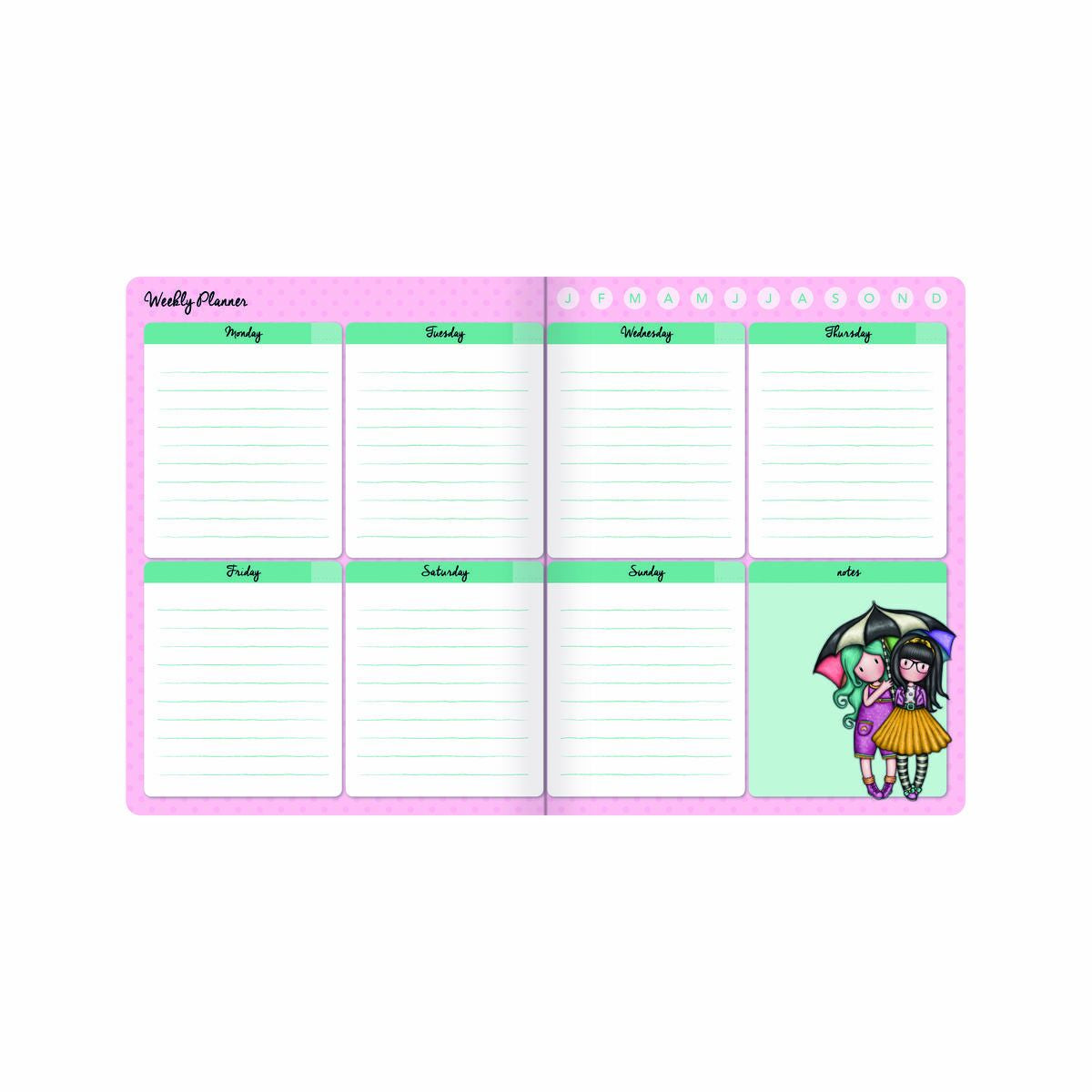 Agenda Gorjuss Leopardo (11.5 x 14.5 x 2 cm)  Comprati.