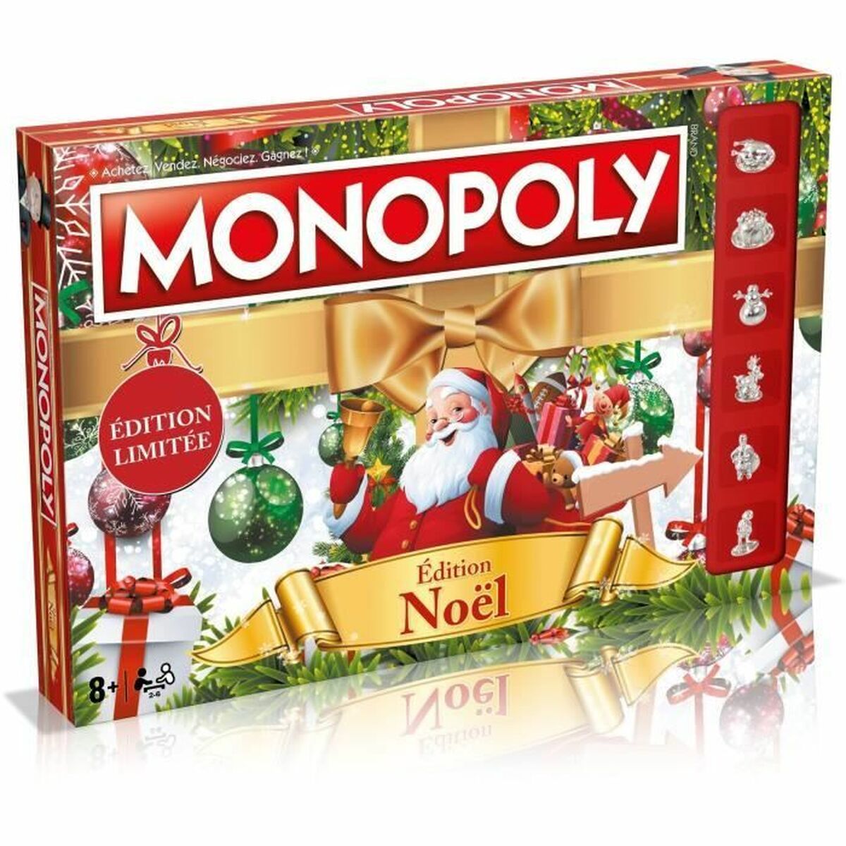 Juego de Mesa Monopoly Édition Noel (FR)  Comprati.