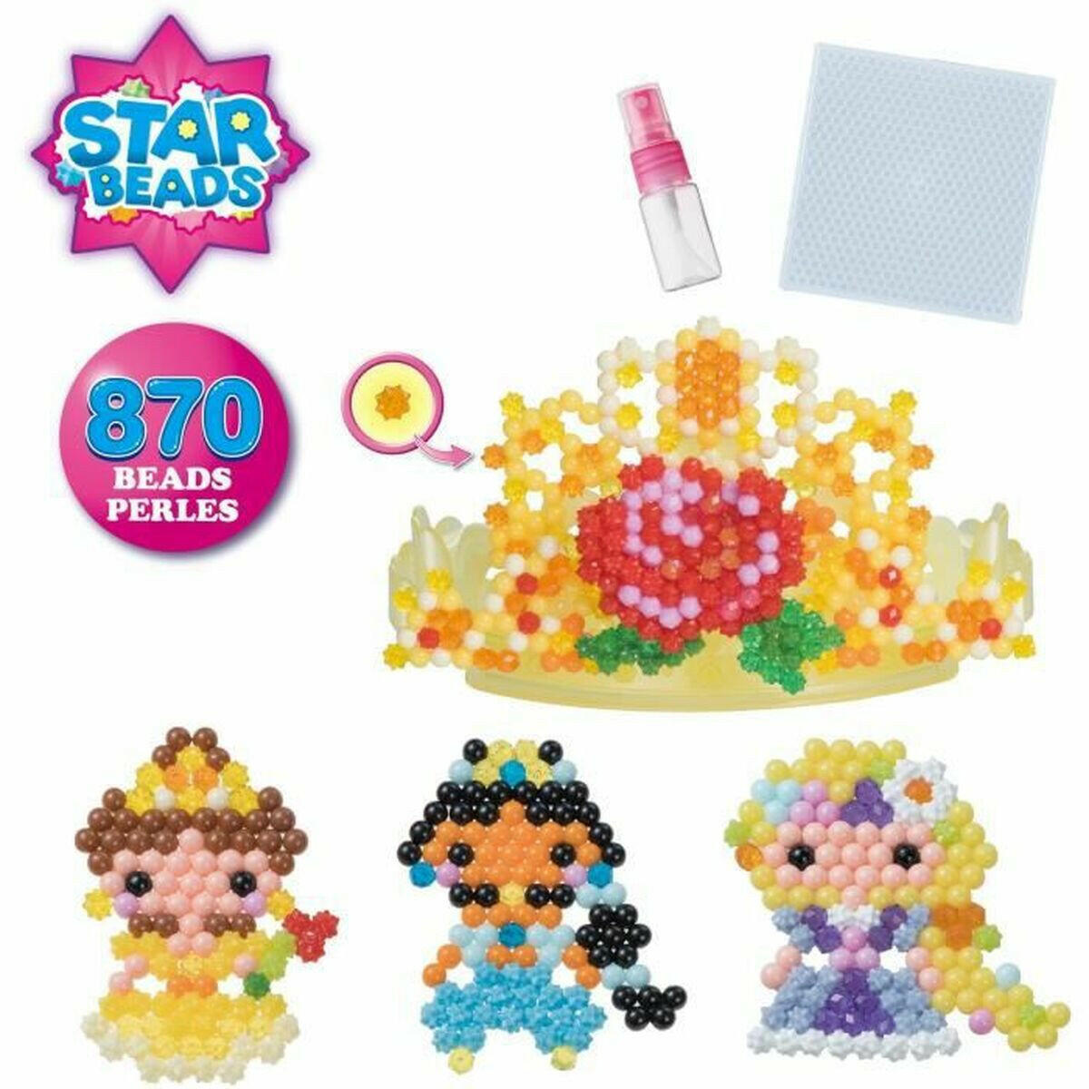 Abalorios Aquabeads The Disney Princess Tiara 870 Piezas  Comprati.