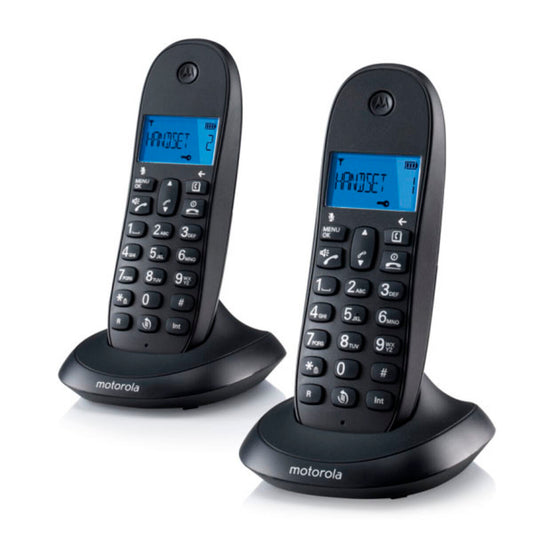 Teléfono Inalámbrico Motorola C1002 (2 pcs)  Comprati.