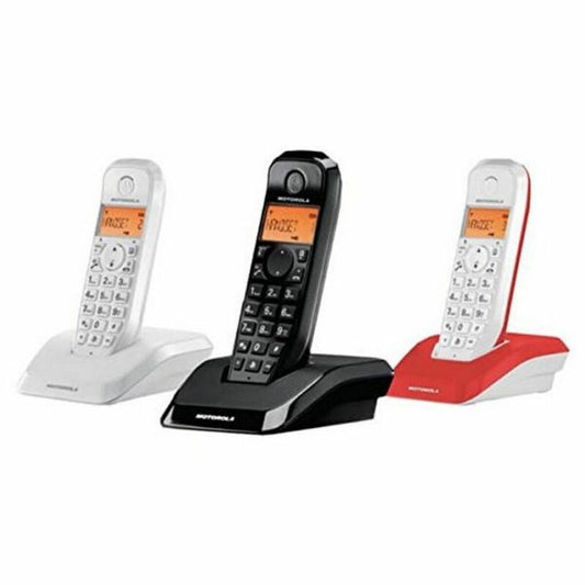 Teléfono Inalámbrico Motorola S12 TRIO MIX (3 Pcs) Multicolor  Comprati.