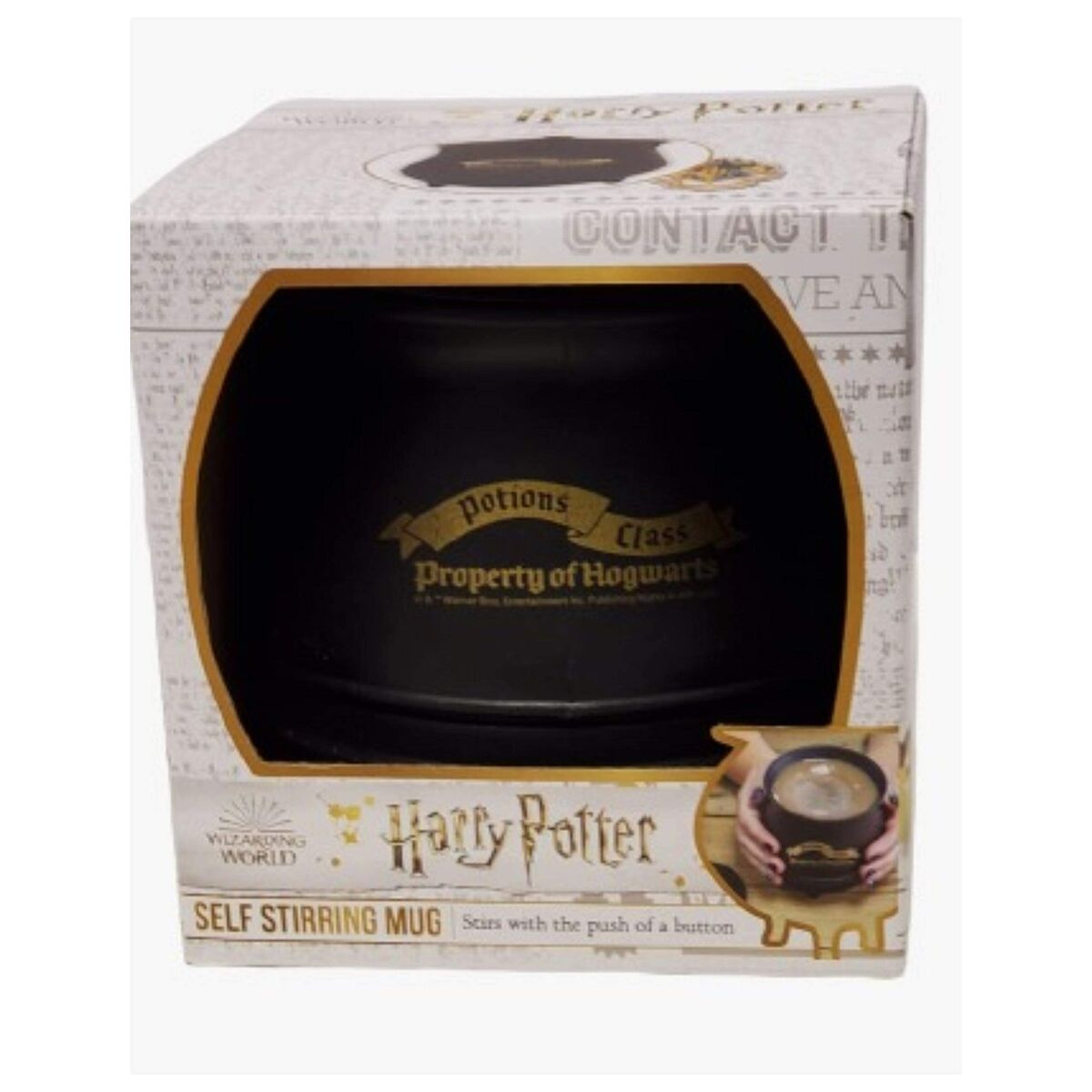 Taza Mug Harry Potter Potions Class Negro 350 ml Automático  Comprati.