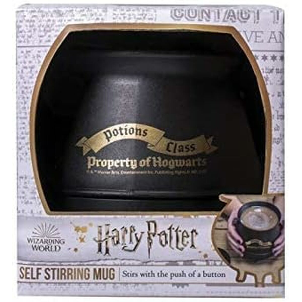 Taza Mug Harry Potter Potions Class Negro 350 ml Automático  Comprati.