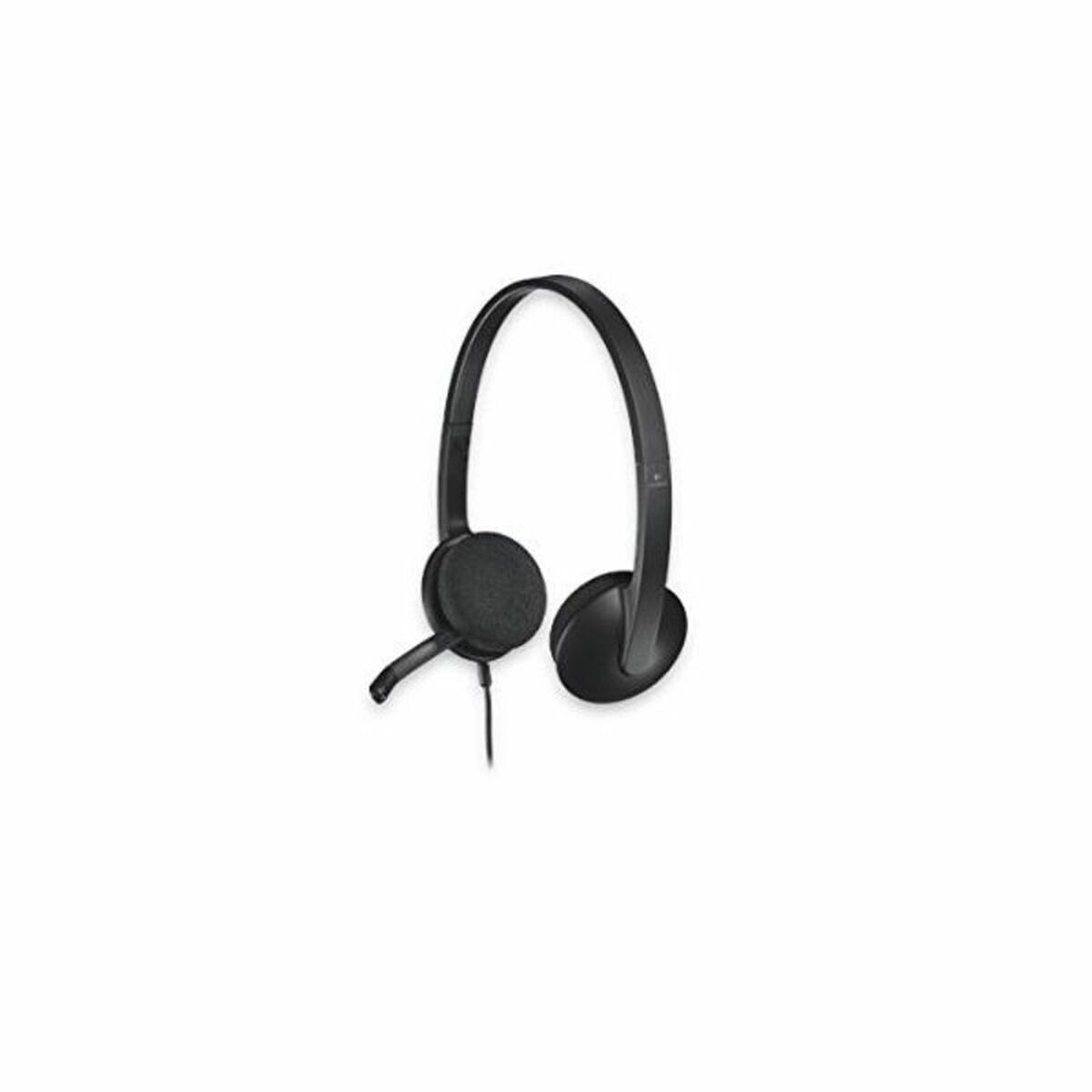 Auriculares con Micrófono Logitech 981-000475 Negro  Comprati.