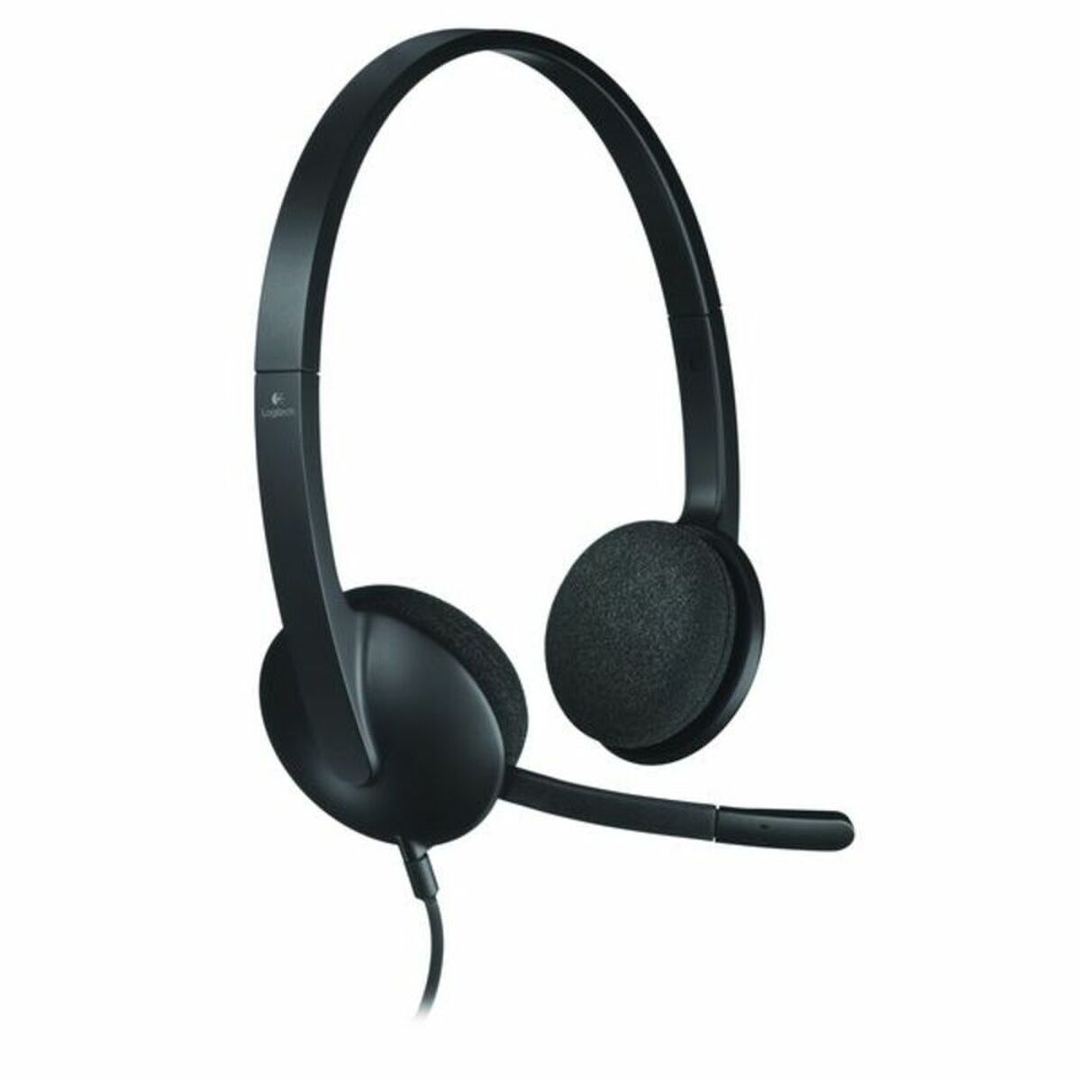 Auriculares con Micrófono Logitech 981-000475 Negro  Comprati.