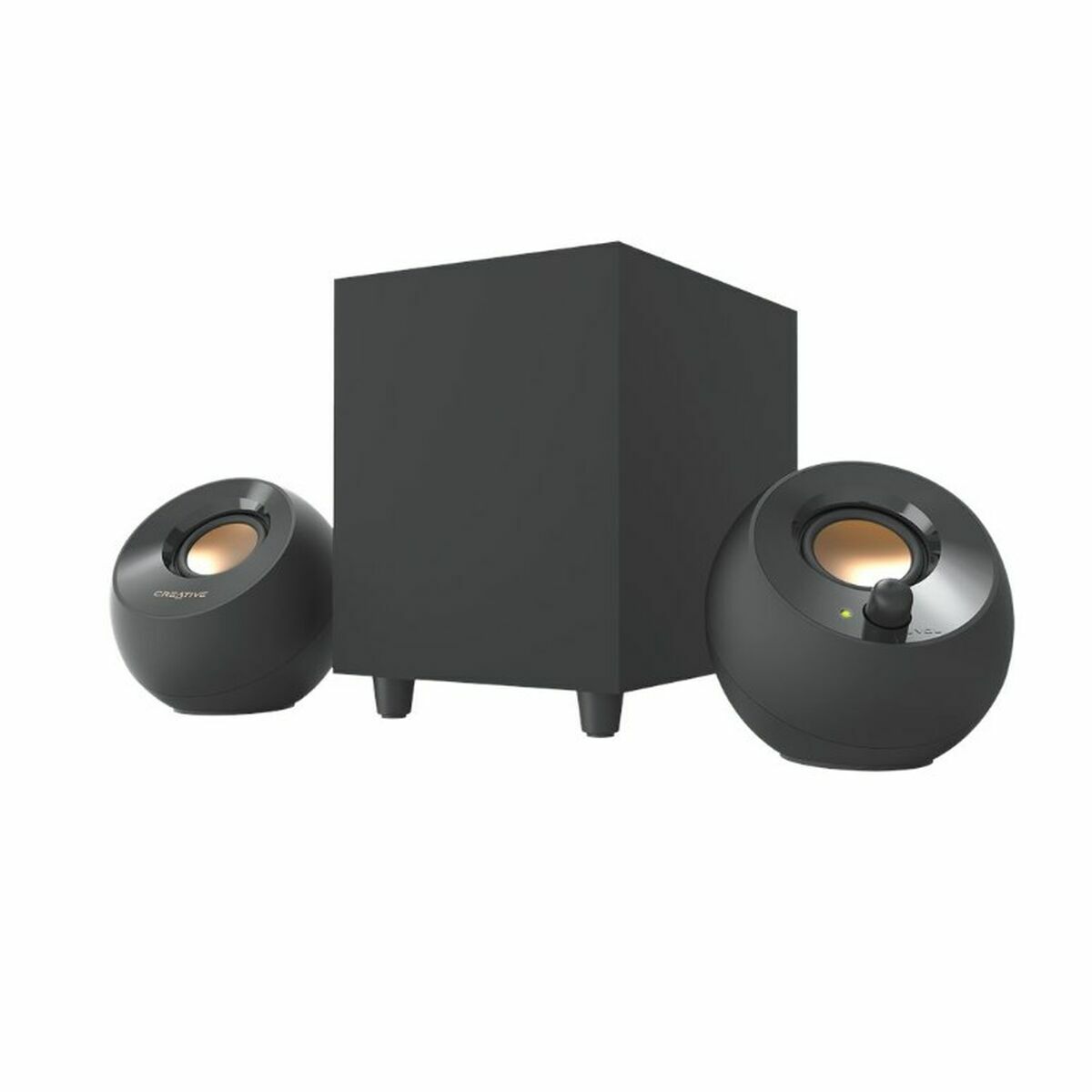 Altavoces Creative Technology Creative Pebble Plus Negro  Comprati.