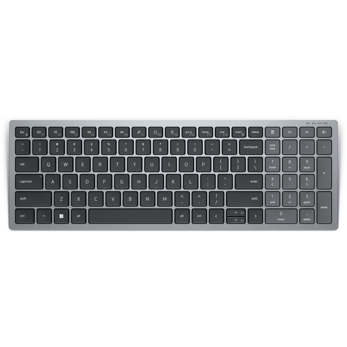 Teclado Dell KB740-GY-R-SPN Gris Qwerty Español  Comprati.