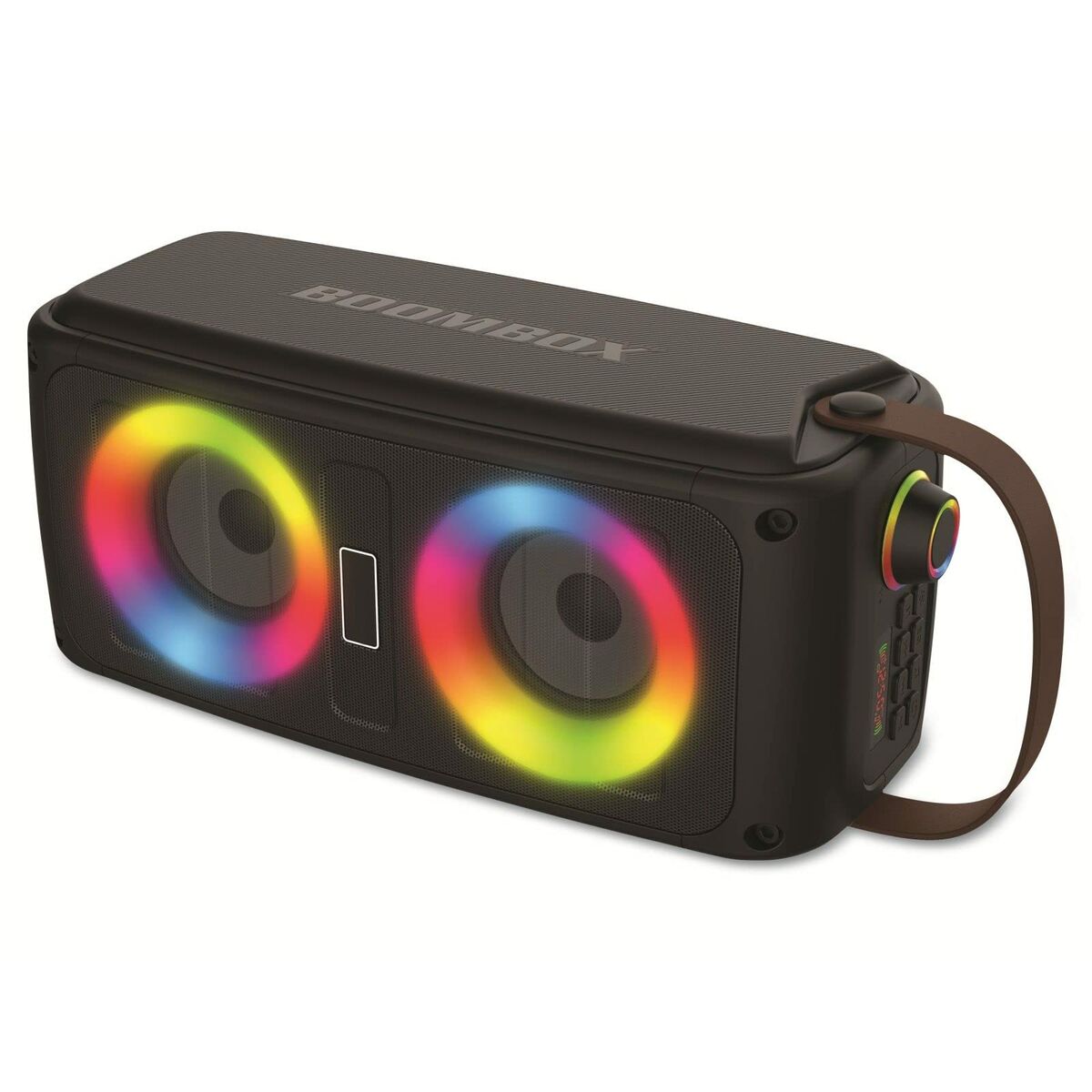 Altavoz Bluetooth Portátil Denver Electronics Negro LED RGB  Comprati.