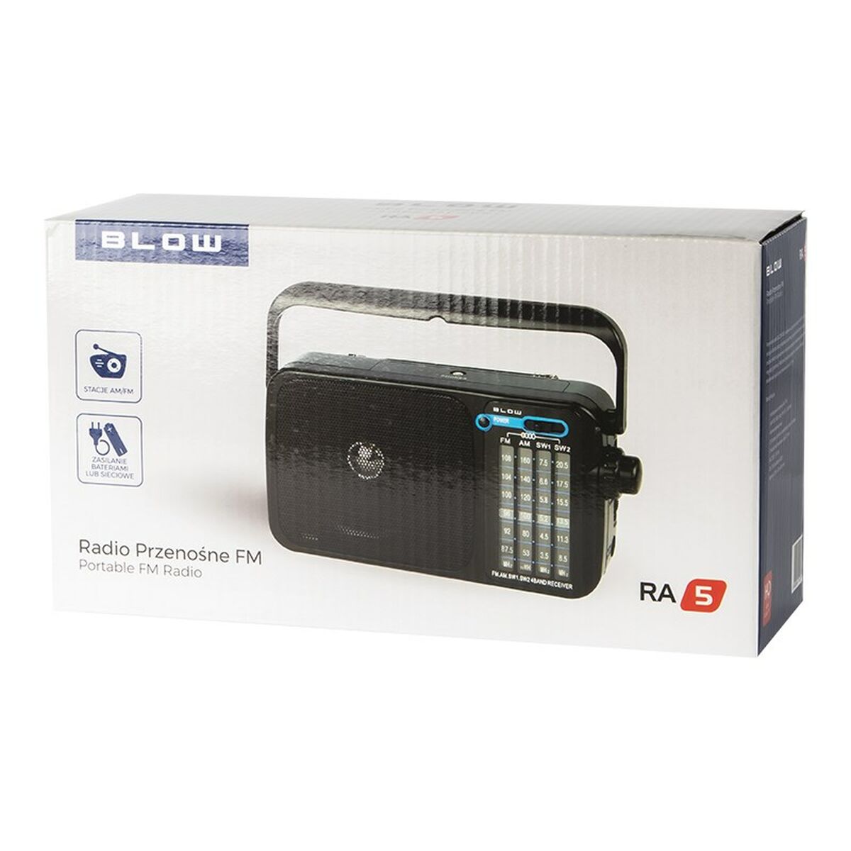 Radio Blow RA5 Negro  Comprati.