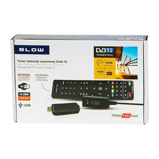 Receptor Satélite Blow DVB-T2  Comprati.