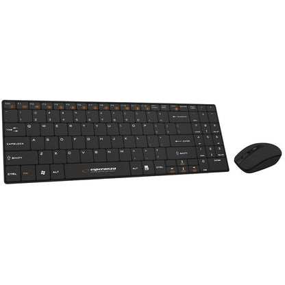 Teclado y Ratón Esperanza EK122K Negro QWERTY  Comprati.