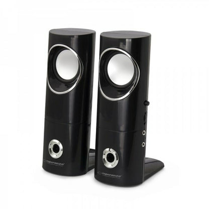 Altavoces PC Esperanza 2.0 BEAT 6 W Negro  Comprati.