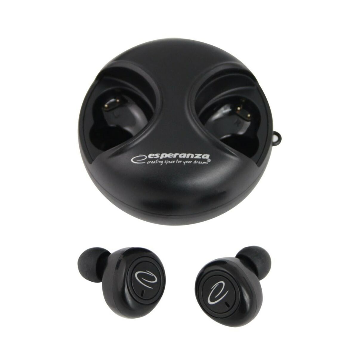 Auriculares in Ear Bluetooth Esperanza EH228K Negro  Comprati.