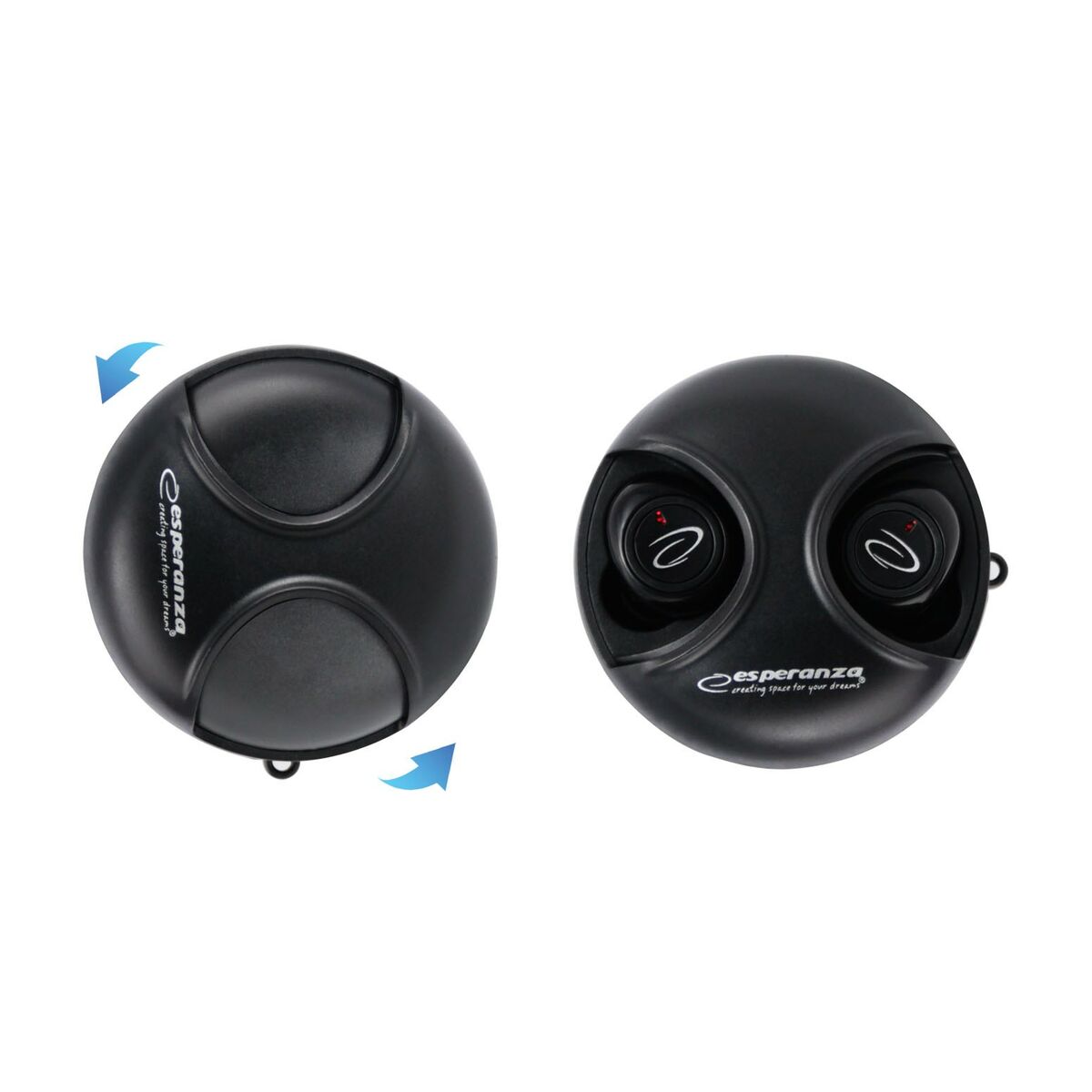 Auriculares in Ear Bluetooth Esperanza EH228K Negro  Comprati.