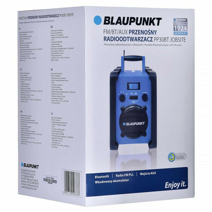 Radio Blaupunkt PP30BT Azul Negro  Comprati.