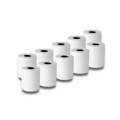 Rollo Papel Térmico Qoltec 51895 10 Unidades Blanco 57 mm 30 m  Comprati.