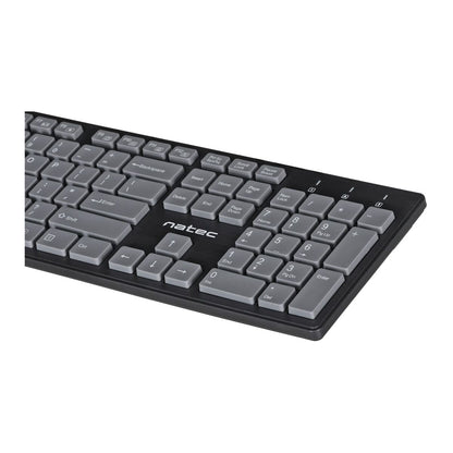 Teclado Natec NKL-1829 Verde Inglés EEUU QWERTY  Comprati.