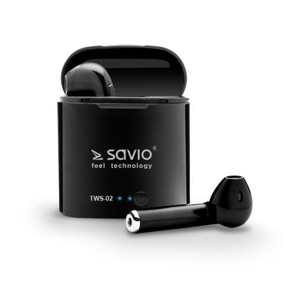 Auriculares in Ear Bluetooth Savio TWS-02 Negro Grafito  Comprati.