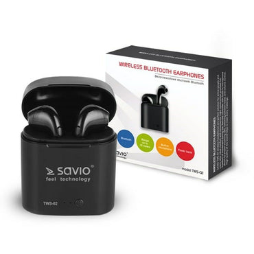 Auriculares in Ear Bluetooth Savio TWS-02 Negro Grafito  Comprati.