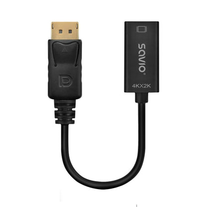 Adaptador DisplayPort a HDMI Savio AK-62 20 cm  Comprati.