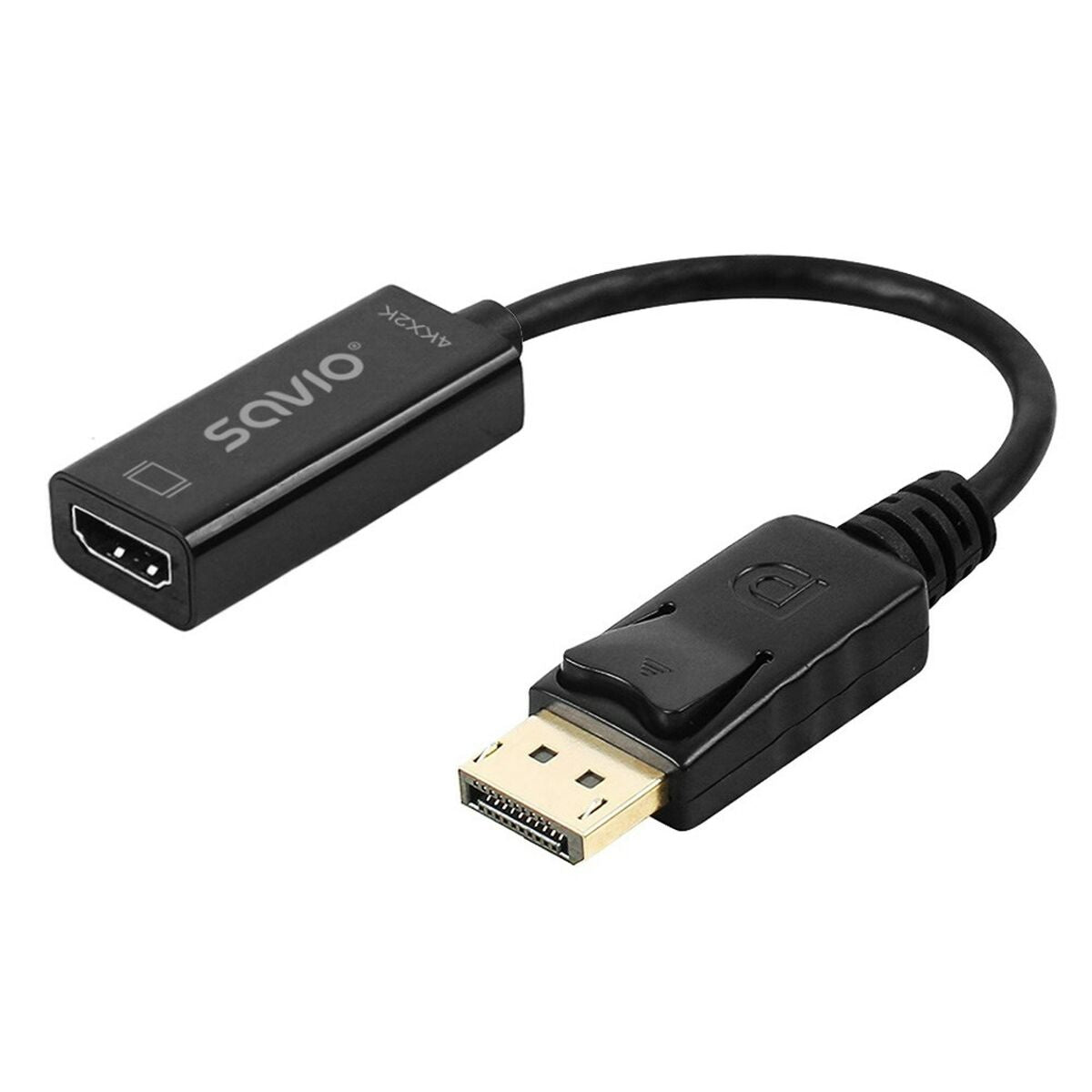 Adaptador DisplayPort a HDMI Savio AK-62 20 cm  Comprati.