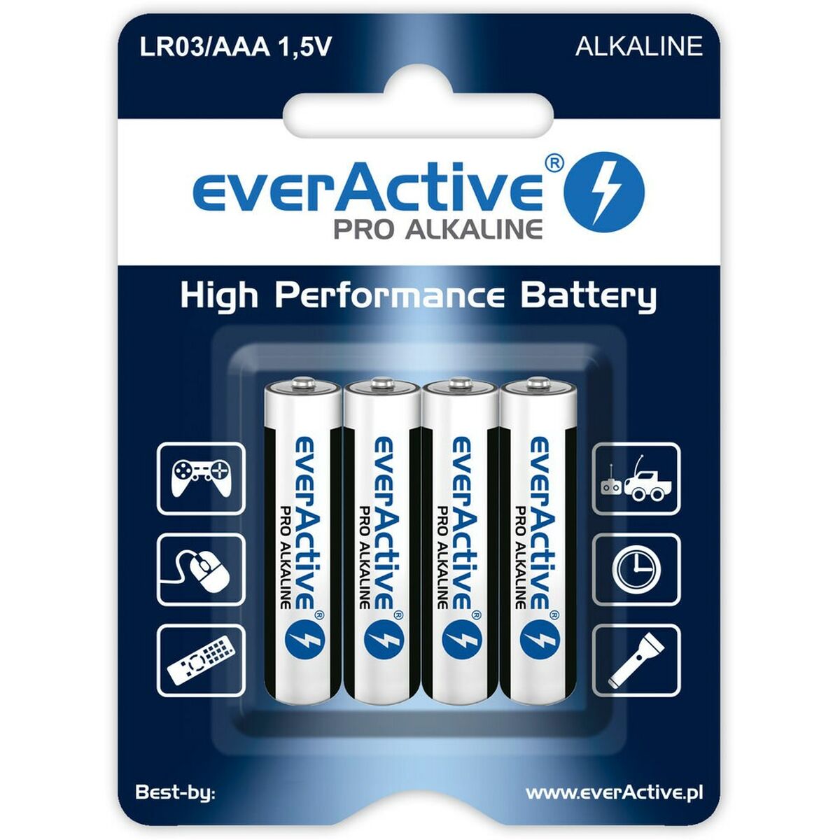 Pilas EverActive LR64BLPA 1,5 V (4 Unidades)  Comprati.